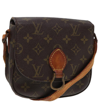 LOUIS VUITTON Monogram Saint Cloud PM Shoulder Bag M51244 LV Auth 79755