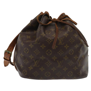 LOUIS VUITTON Monogram Petit Noe Shoulder Bag M42226 LV Auth 79760