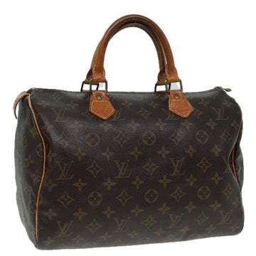 LOUIS VUITTON Monogram Speedy 30 Hand Bag M41526 LV Auth 79807