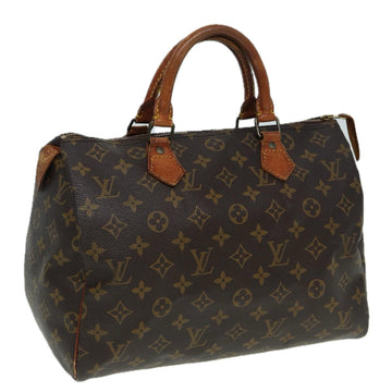 LOUIS VUITTON Monogram Speedy 30 Hand Bag M41526 LV Auth 79809