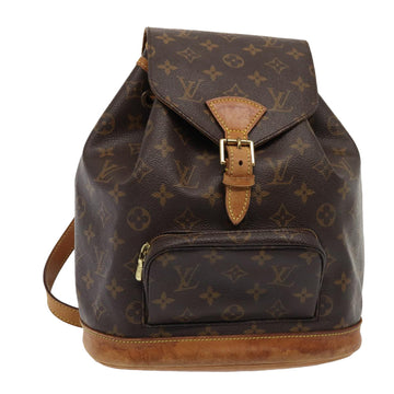 LOUIS VUITTON Monogram Montsouris MM Backpack M51136 LV Auth 79871