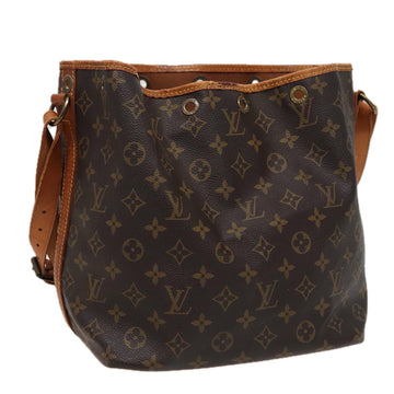 LOUIS VUITTON Monogram Petit Noe Shoulder Bag M42226 LV Auth 79872