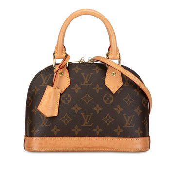 LOUIS VUITTON Monogram Alma BB Satchel