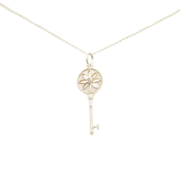 Tiffany Diamond Daisy Key Necklace