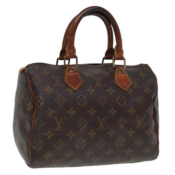 LOUIS VUITTON Monogram Speedy 25 Hand Bag M41528 LV Auth 80004