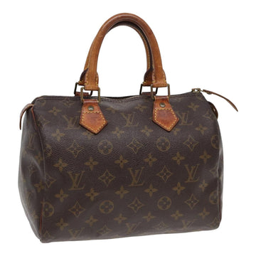 LOUIS VUITTON Monogram Speedy 25 Hand Bag M41528 LV Auth 80005