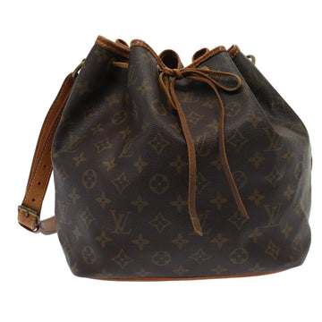 LOUIS VUITTON Monogram Petit Noe Shoulder Bag M42226 LV Auth 80026