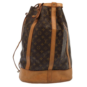 LOUIS VUITTON Monogram Randonnee GM Shoulder Bag M42244 LV Auth 80050