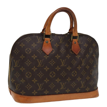 LOUIS VUITTON Monogram Alma Hand Bag M51130 LV Auth 80096