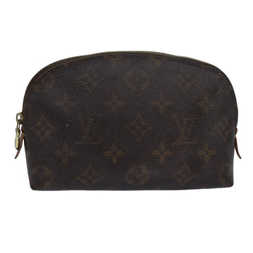 LOUIS VUITTON Monogram Pochette Cosmetic PM Cosmetic Pouch M47515 LV Auth 80151