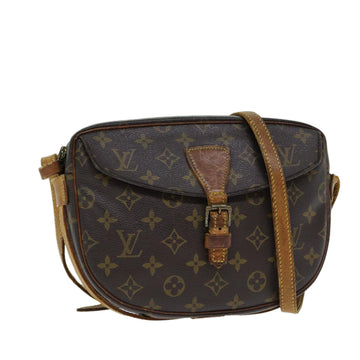 LOUIS VUITTON Monogram Jeune Fille MM Shoulder Bag M51226 LV Auth 80154