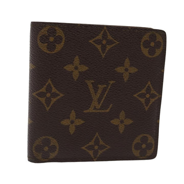 LOUIS VUITTON Monogram Portefeuille Marco Bifold Wallet M61675 LV Auth 80196