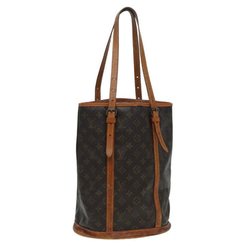 LOUIS VUITTON Monogram Bucket GM Shoulder Bag M42236 LV Auth 80217