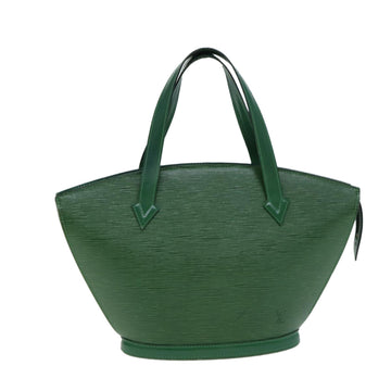 LOUIS VUITTON Epi Saint Jacques Hand Bag Green M52274 LV Auth 80288