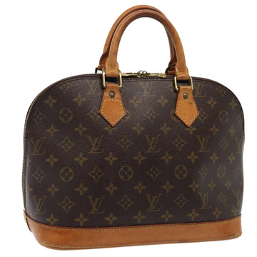 LOUIS VUITTON Monogram Alma Hand Bag M51130 LV Auth 80319