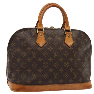 LOUIS VUITTON Monogram Alma Hand Bag M51130 LV Auth 80326