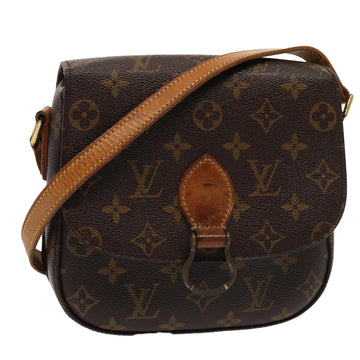 LOUIS VUITTON Monogram Saint Cloud MM Shoulder Bag M51243 LV Auth 80332