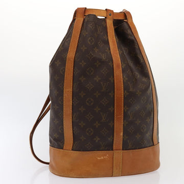 LOUIS VUITTON Monogram Randonnee GM Shoulder Bag M42244 LV Auth 80381