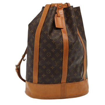 LOUIS VUITTON Monogram Randonnee GM Shoulder Bag M42244 LV Auth 80398