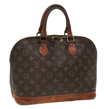 LOUIS VUITTON Monogram Alma Hand Bag M51130 LV Auth 80409