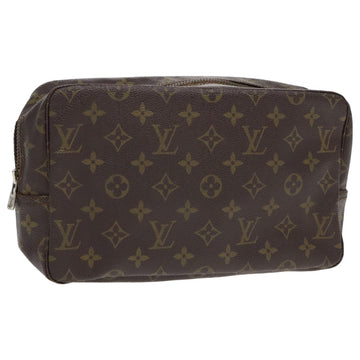 LOUIS VUITTON Monogram Trousse Toilette 28 Clutch Bag M47522 LV Auth 80418