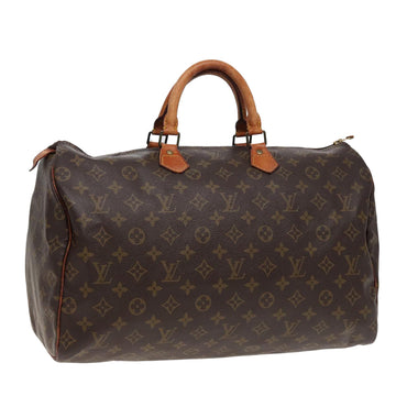 LOUIS VUITTON Monogram Speedy 40 Hand Bag M41522 LV Auth 80447