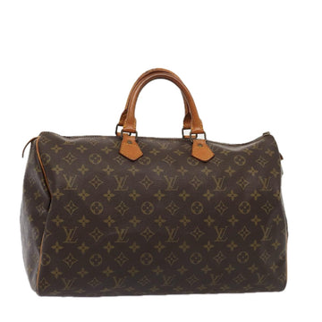 LOUIS VUITTON Monogram Speedy 40 Hand Bag M41522 LV Auth 80448