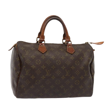 LOUIS VUITTON Monogram Speedy 30 Hand Bag M41526 LV Auth 80460