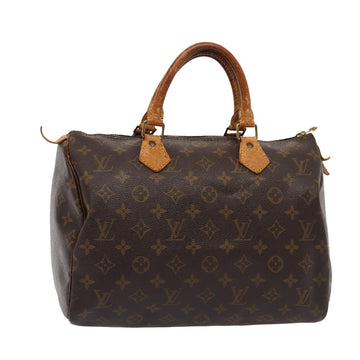 LOUIS VUITTON Monogram Speedy 30 Hand Bag M41526 LV Auth 80461