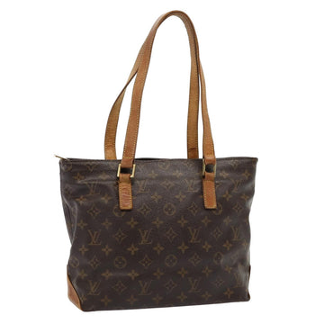 LOUIS VUITTON Monogram Cabas Piano Tote Bag M51148 LV Auth 80480