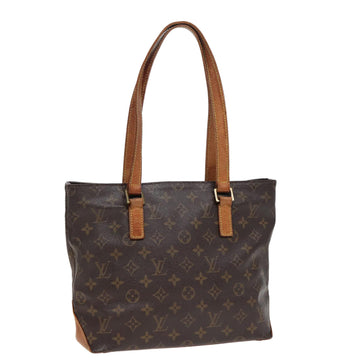 LOUIS VUITTON Monogram Cabas Piano Tote Bag M51148 LV Auth 80483