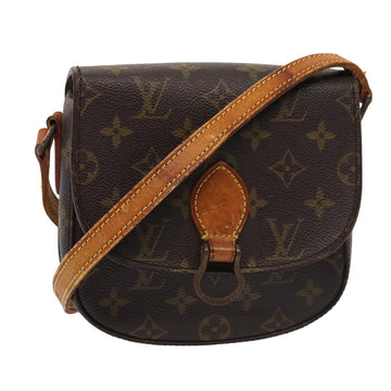 LOUIS VUITTON Monogram Saint Cloud PM Shoulder Bag M51244 LV Auth 80492