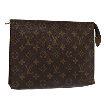 LOUIS VUITTON Monogram Poche Toilette 26 Pouch M47542 LV Auth 80513