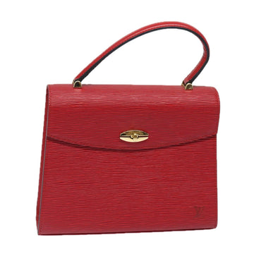 LOUIS VUITTON Epi Malesherbes Hand Bag Red M52377 LV Auth 80524