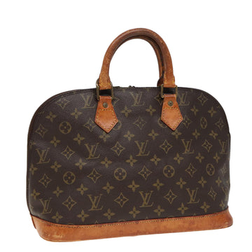 LOUIS VUITTON Monogram Alma Hand Bag M51130 LV Auth 80535