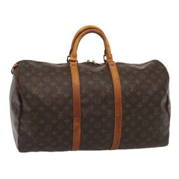 LOUIS VUITTON Monogram Keepall 50 Boston Bag M41426 LV Auth 80552