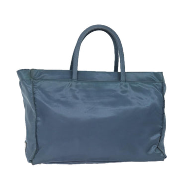 PRADA Tote Bag Nylon Blue Auth 80579