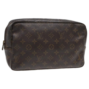 LOUIS VUITTON Monogram Trousse Toilette 28 Clutch Bag M47522 LV Auth 80588