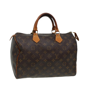 LOUIS VUITTON Monogram Speedy 30 Hand Bag M41526 LV Auth 80640