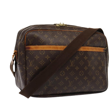 LOUIS VUITTON Monogram Reporter GM Shoulder Bag M45252 LV Auth 80643