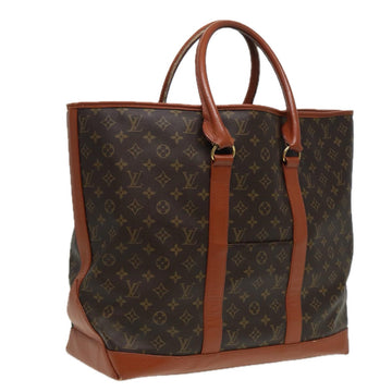 LOUIS VUITTON Monogram Sac Weekend GM Tote Bag M42420 LV Auth 80646