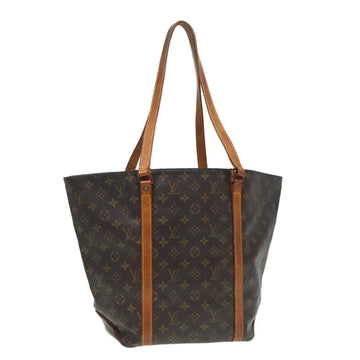 LOUIS VUITTON Monogram Sac Shopping Tote Bag M51108 LV Auth 80706