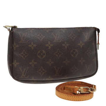 LOUIS VUITTON Monogram Pochette Accessoires Pouch M51980 LV Auth 80719