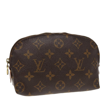 LOUIS VUITTON Monogram Pochette Cosmetic PM Cosmetic Pouch M47515 LV Auth 80720