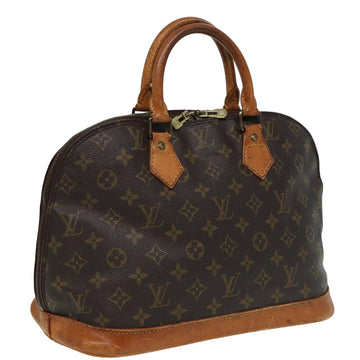 LOUIS VUITTON Monogram Alma Hand Bag M51130 LV Auth 80744