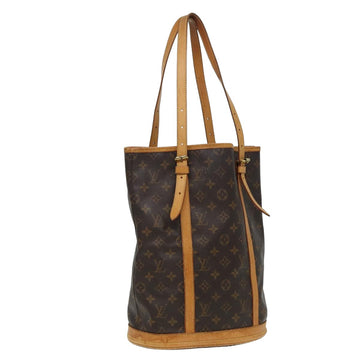 LOUIS VUITTON Monogram Bucket GM Shoulder Bag M42236 LV Auth 80748