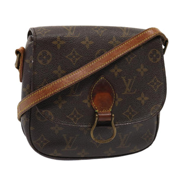 LOUIS VUITTON Monogram Saint Cloud MM Shoulder Bag M51243 LV Auth 80750