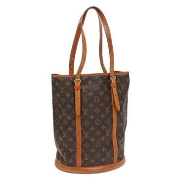 LOUIS VUITTON Monogram Bucket GM Shoulder Bag M42236 LV Auth 80757