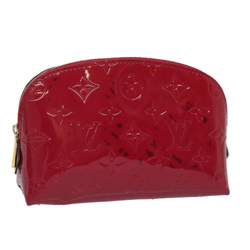 LOUIS VUITTON Monogram Vernis Pochette Cosmetic Pouch M90009 LV Auth 80909