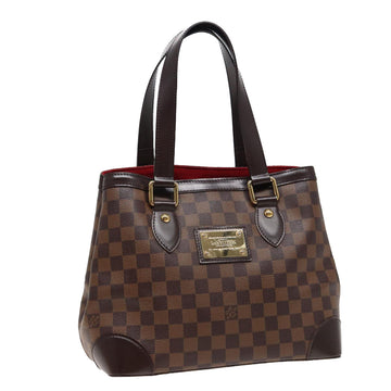 LOUIS VUITTON Damier Ebene Hampstead PM Tote Bag N51205 LV Auth 80930A